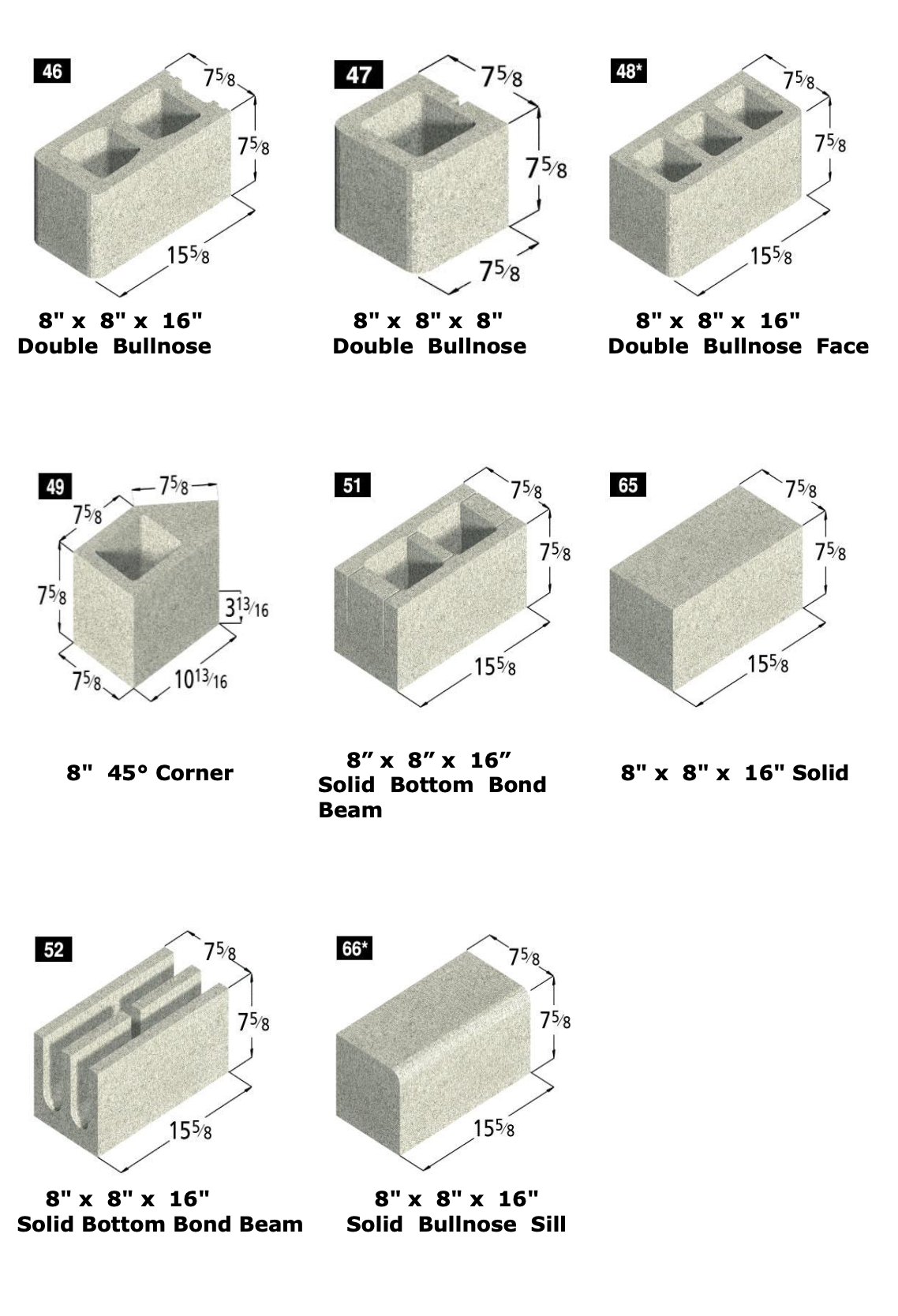 Block specs