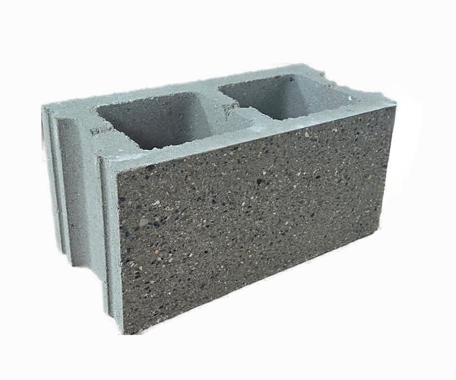Burnished concrete block sample