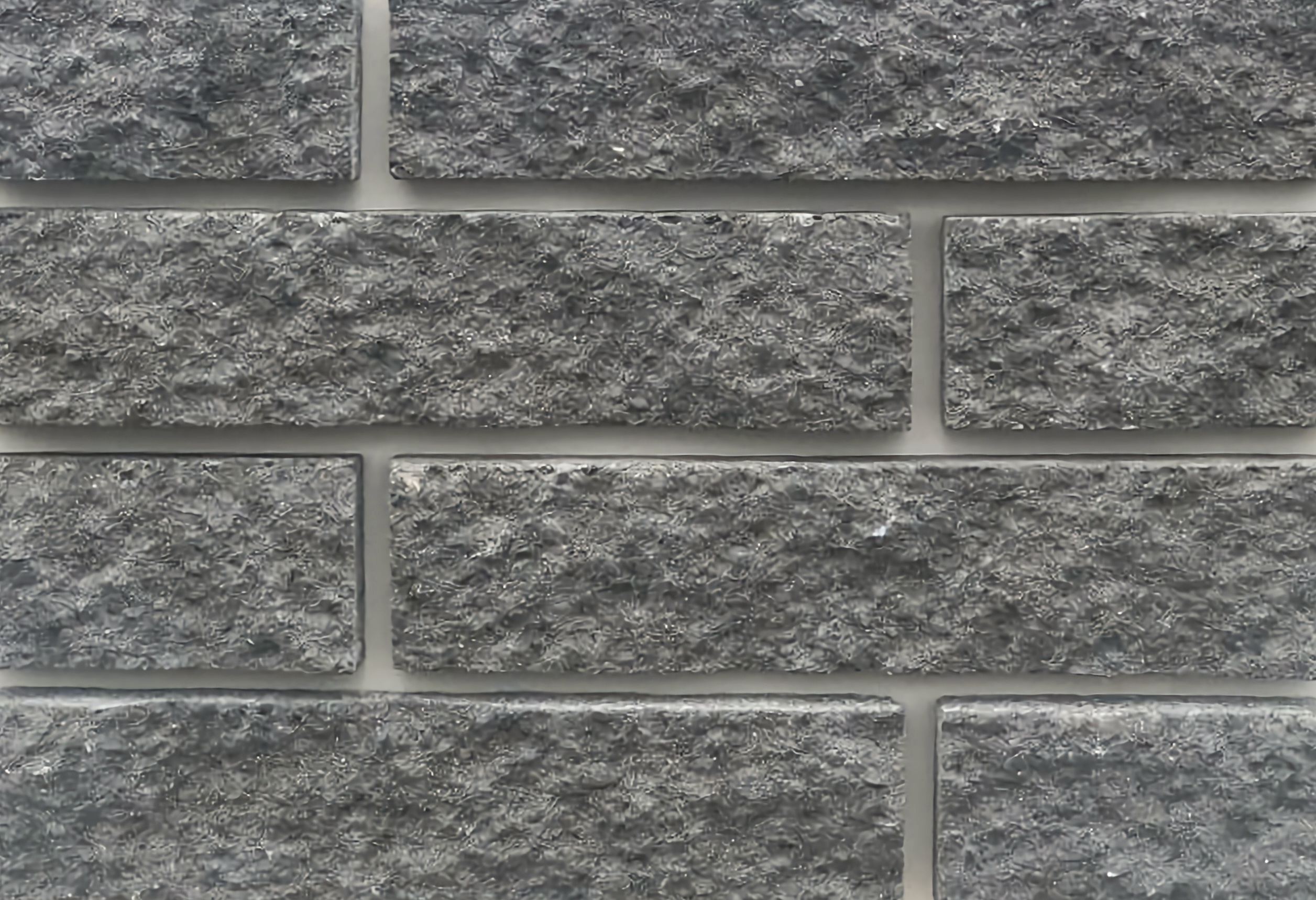 Boardman Village Stone split face veneer CMU sample board