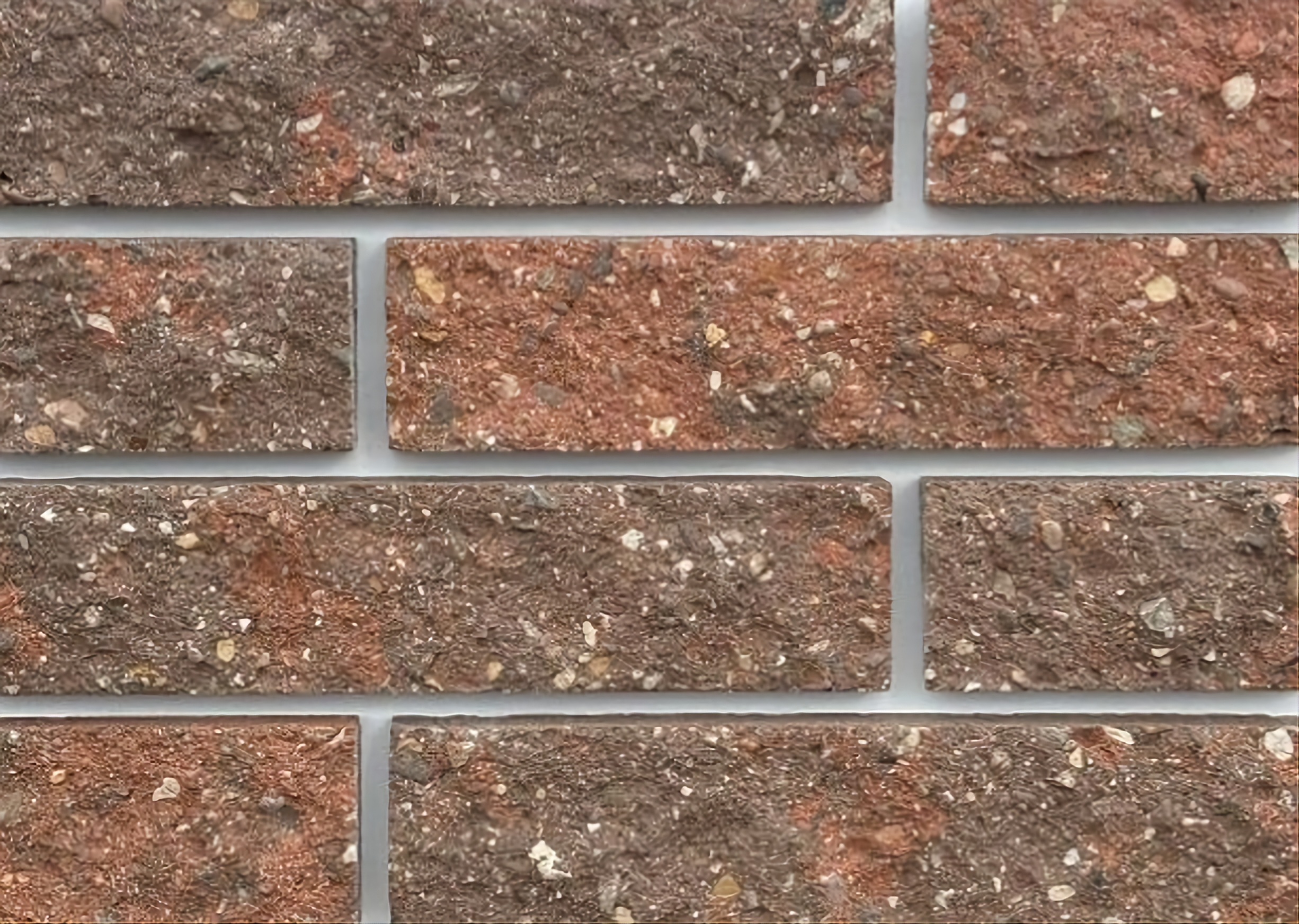 Heritage Blend Village Stone split face veneer CMU sample board