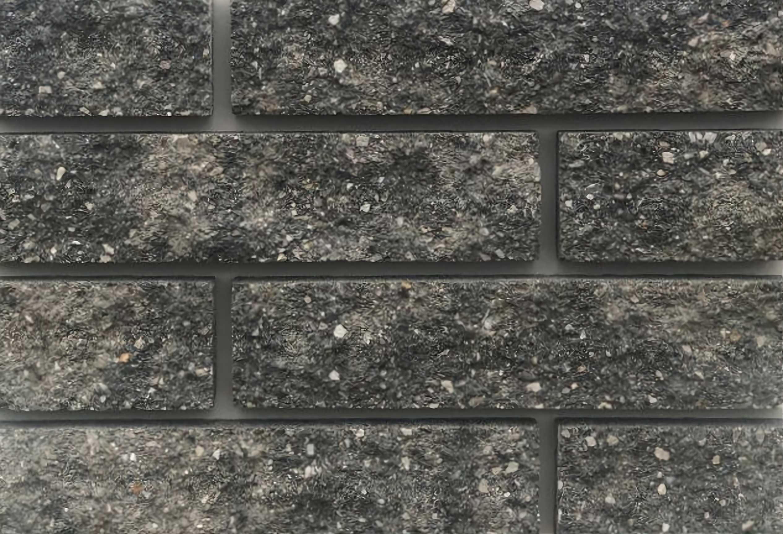Nightfall Blend Village Stone split face veneer CMU sample board